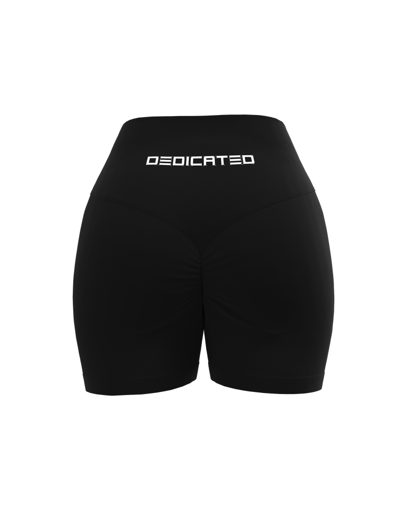 DTF - Women's High Waisted Seamless Shorts with Scrunch Butt Lift