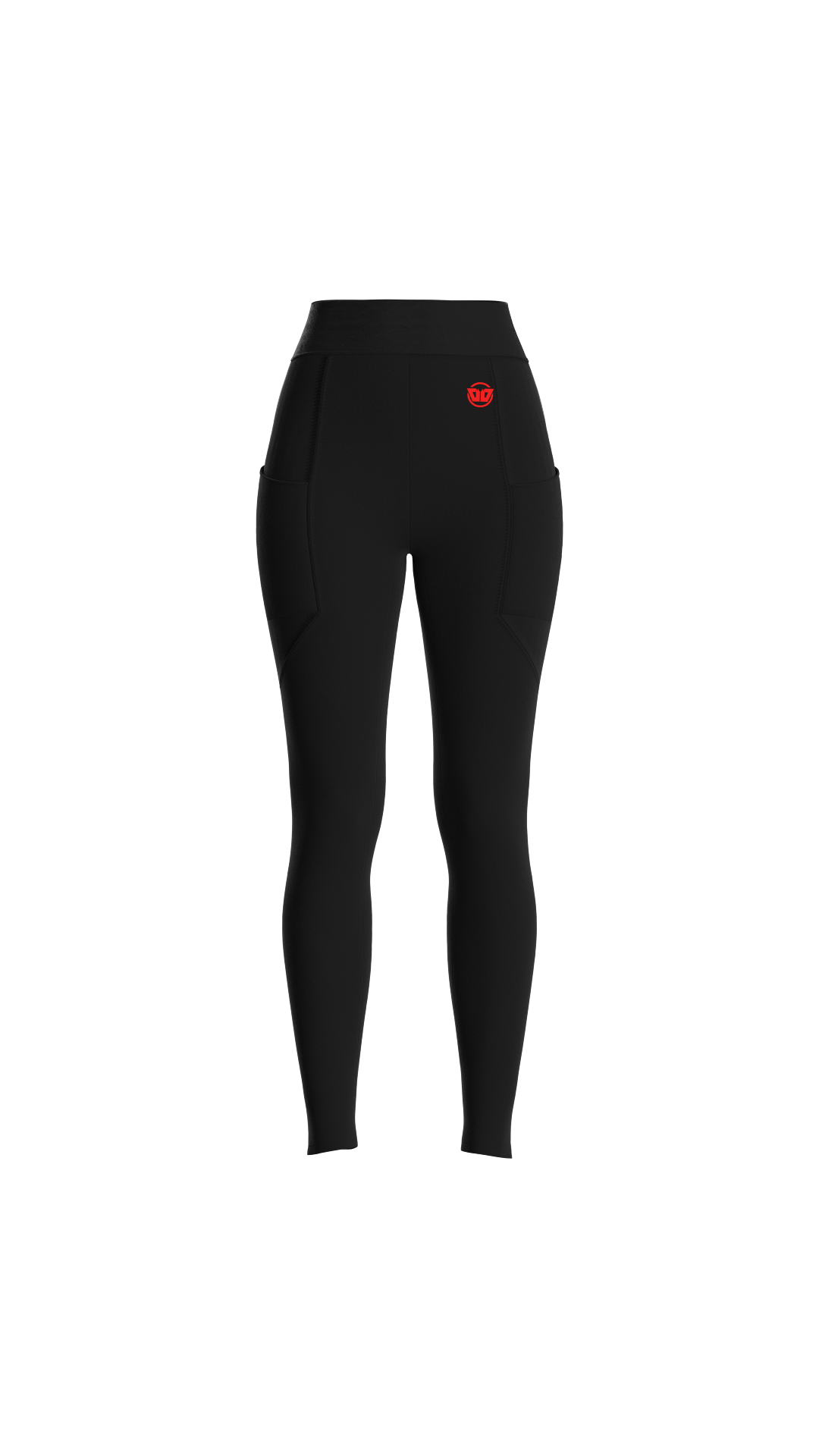 DTF - High Waist Women's Leggings With Pockets