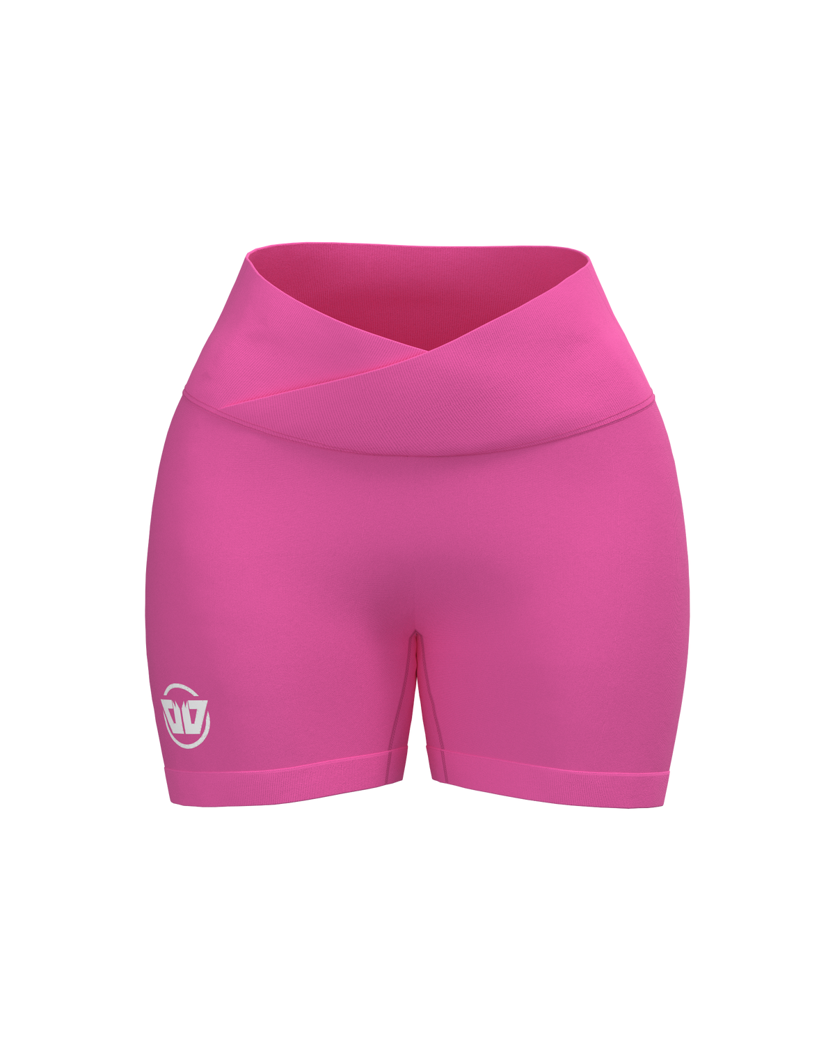 DTF - Women's High Waisted Seamless Shorts with Scrunch Butt Lift