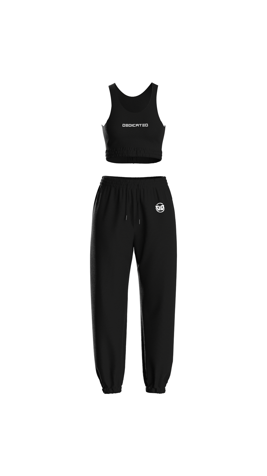 DTF - Women’s 2pc Tank and Drawstring Jogger Outfit