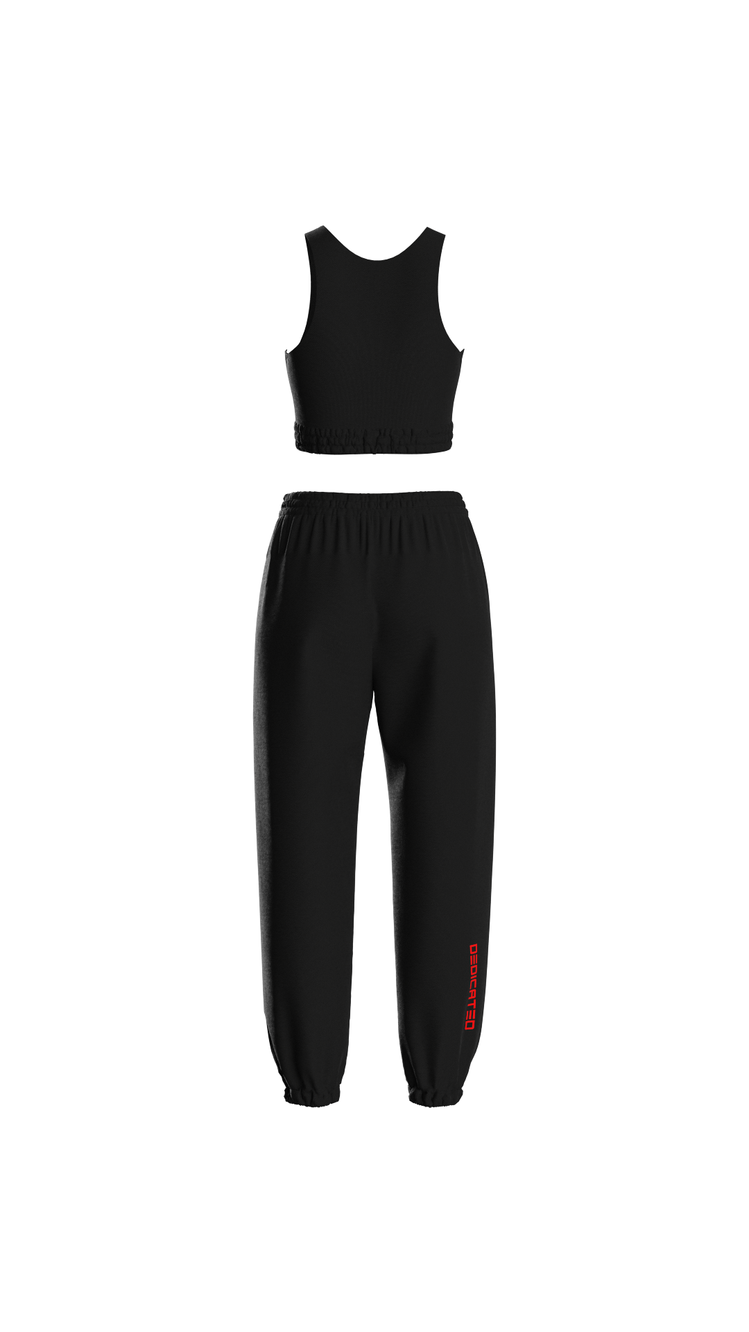 DTF - Women’s 2pc Tank and Drawstring Jogger Outfit