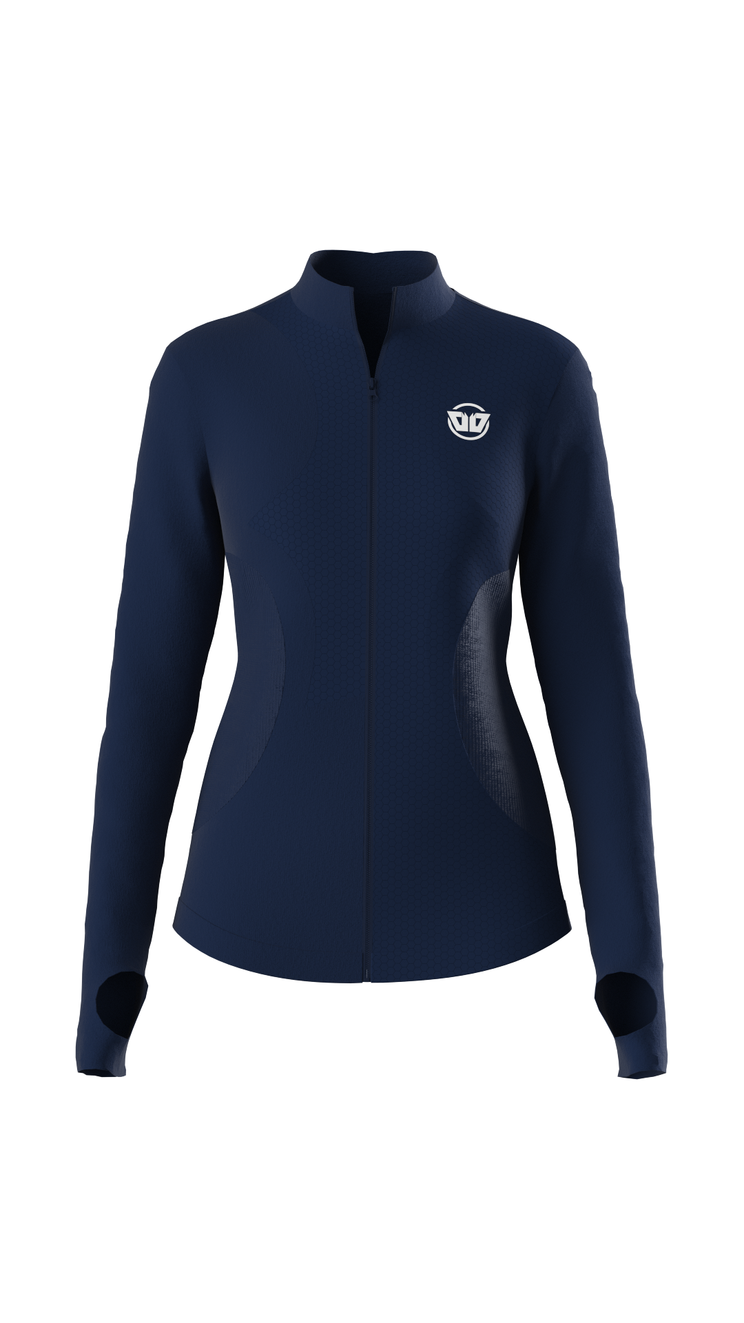 DTF - Women’s Black Full Zip Slim Fit Jacket